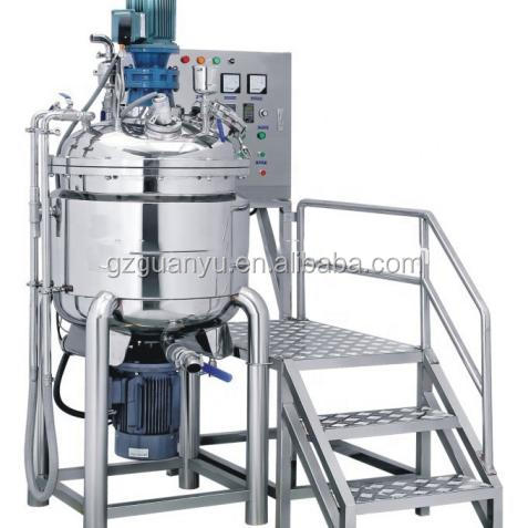 Electric Heating Mixing Tank Industrial Chemical Mixer machine Liquid detergent mixer Company - GUANYU  in  Guangzhou