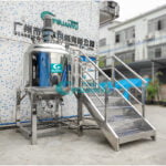 Best Homogenizing Mixing Tank Vacuum Heating Soap Making Machine Liquid Cosmetic Cream Mixer Company - GUANYU  in  Guangzhou