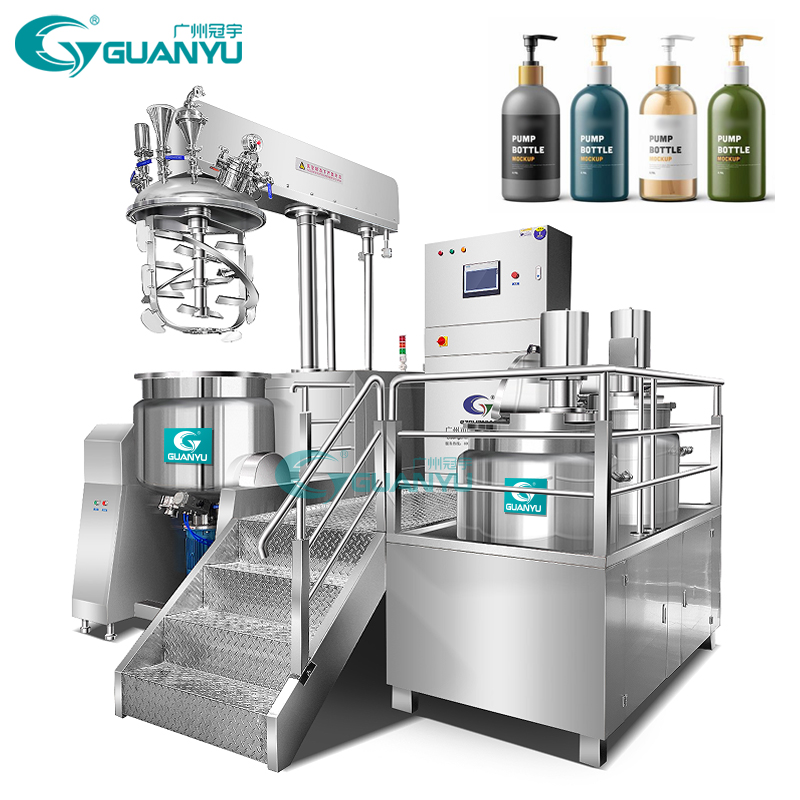 Best Shampoo making machine vacuum homogenizing Vacuum Emulsifying Mixer Company - GUANYU