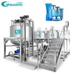 Best Vacuum Emulsifying Mixer Machine Emulsifier Homogenizer Mixing Machine Cosmetic Manufacturing Company - GUANYU