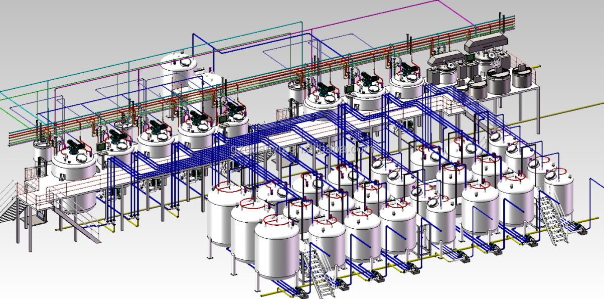 Vacuum Homogenizer Emulsion Machine