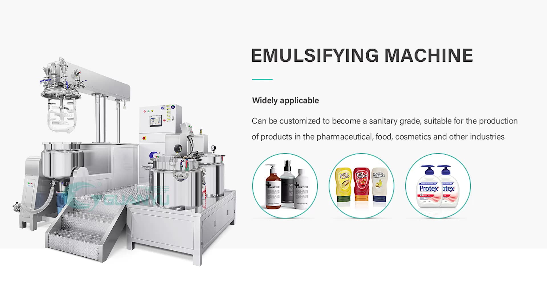Best Vacuum Mixer Vacuum Homogenizing Emulsifying Machine Lotion Cream Cosmetics Making Machine Company - GUANYU price