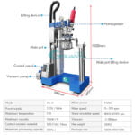 Laboratory equipment high shear mixer reactor Planetary mixing glass kettle lab homogenizer Manufacturer | GUANYU factory