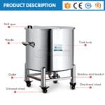 Quality Storage Tank stainless steel liquid container customization water storage tank Manufacturer | GUANYU