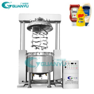 Best mayonnaise making machine ketchup production line Vacuum Emulsifying Machine Company - GUANYU