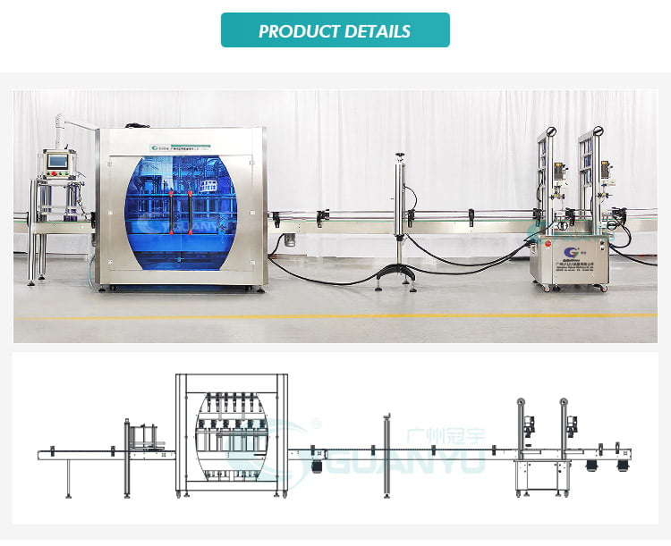 bottle filling and capping machine