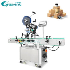 Best Automatic Flat Bag Pouch Adhesive Label Applicator Bag Plane Labeling Machine Company - GUANYU