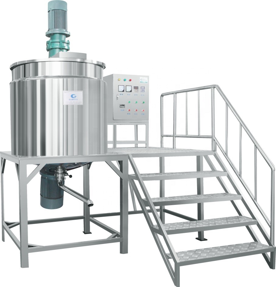 Customized Liquid Soap Making Machine Liquid Detergent Mixer manufacturers From China | GUANYU price