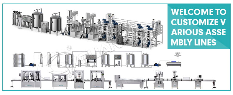 liquid soap mixer machinery