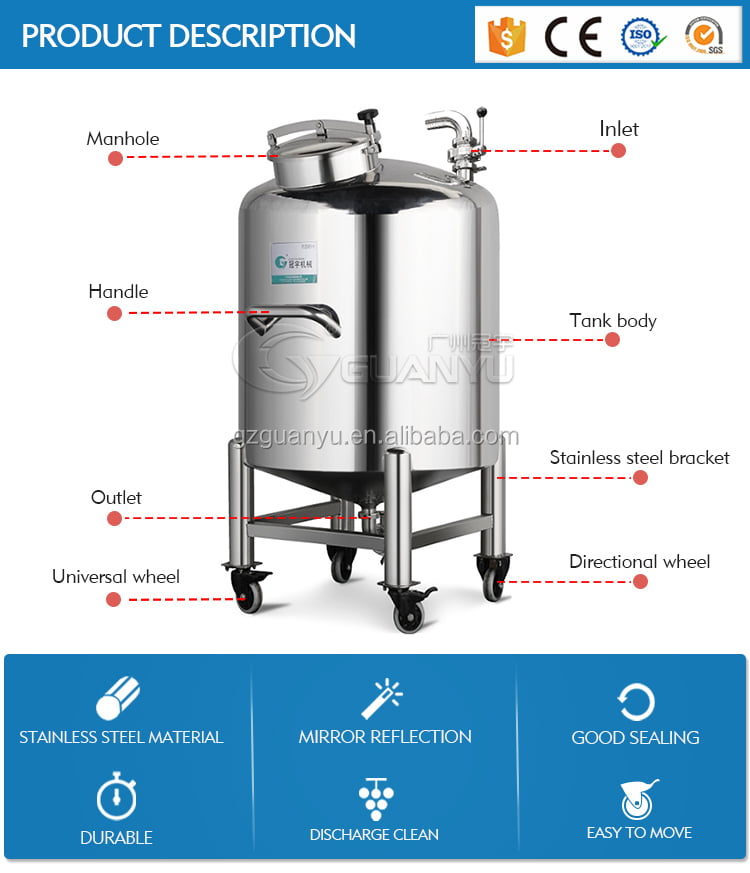 stainless steel water tank