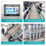 4-head Full Automatic Cosmetic Bottle Water Filling Machine Full automatic filling machine factory
