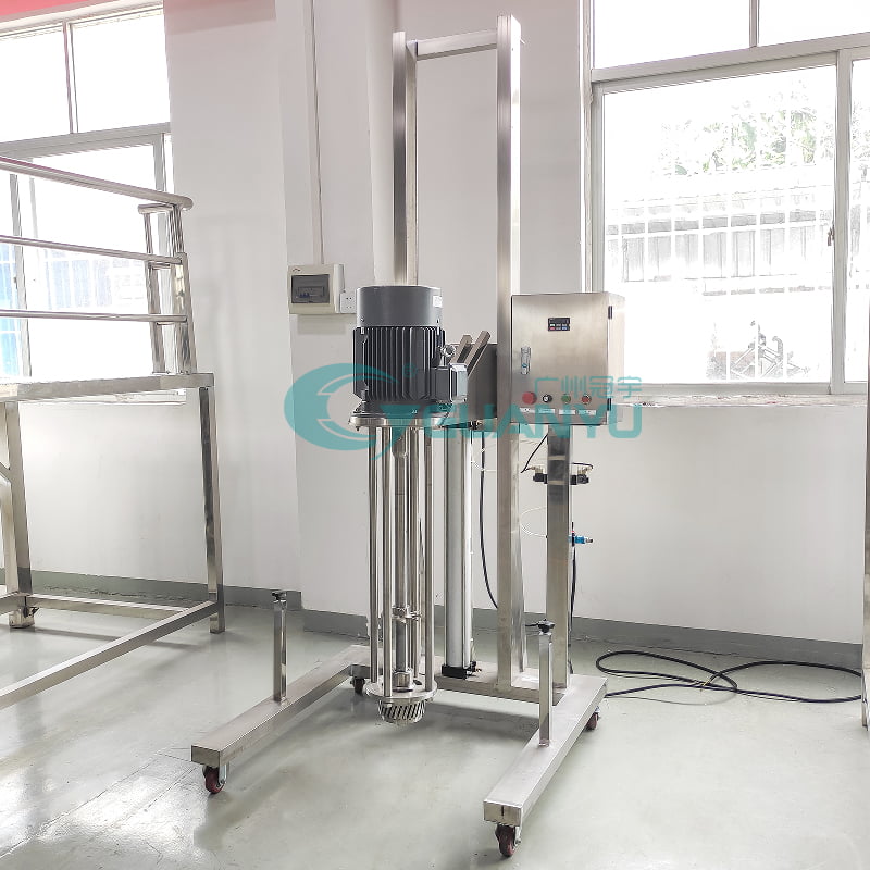 Best Pneumatic Lifting Speed Dispersing High Shear Homogenizer Mixer Types Shampoo Homogenizer Company - GUANYU price