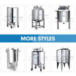 Best Stainless Steel Water Milk Storage Tank CE certified storage tank series for hand sanitizer Company - GUANYU factory