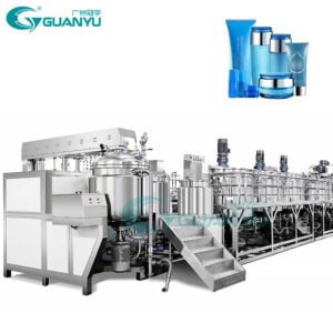Customized Stainless Steel Toothpaste Gelatin Shampoo High Shear Homogenizer Vacuum Emulsifying Machine