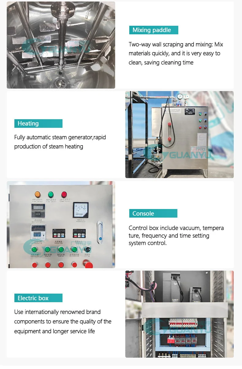 vacuum mixing machine