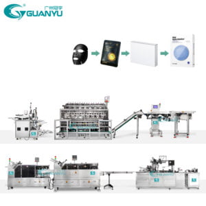 Factory Manufacture Automatic 4/6 Nozzles Facial Mask Filling and Sealing Machine Packaging Machine