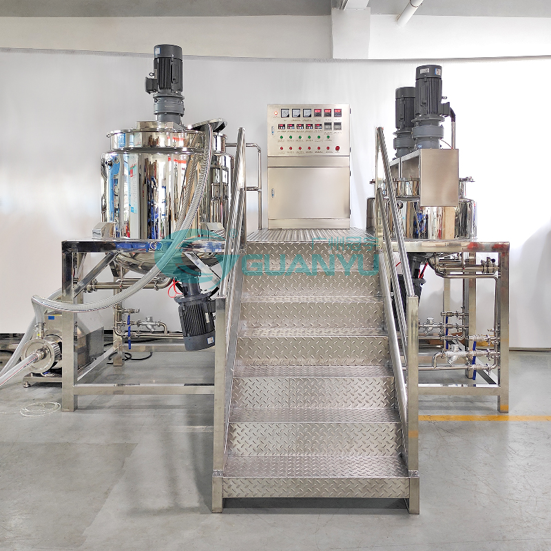 Hand Sanitizers Production Line Liquid Mixer Liquid Chemical Mixing Machine Stirring Tank Company - GUANYU factory