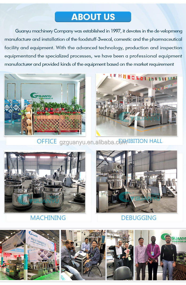 automatic face cream filling machine