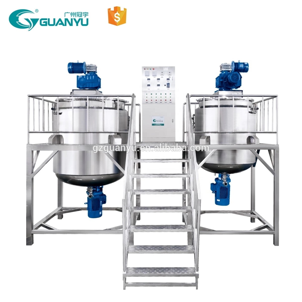 Best Mixing Tank Liquid Detergent Mixer Chemical Liquid Soap Mixer Company - GUANYU