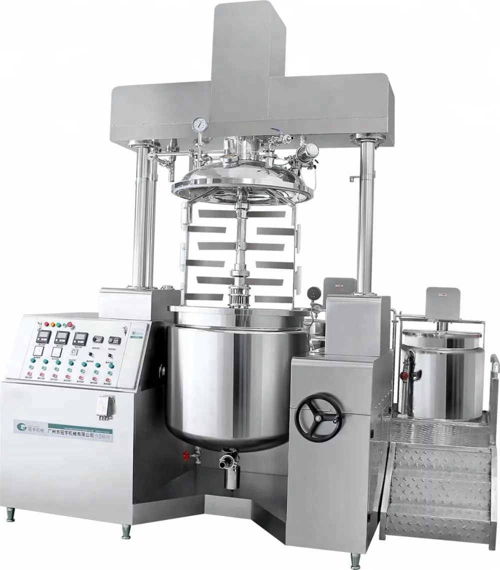 Best Mixing machine and honey syrup mixing machine Vacuum Emulsifying Mixer Company - GUANYU