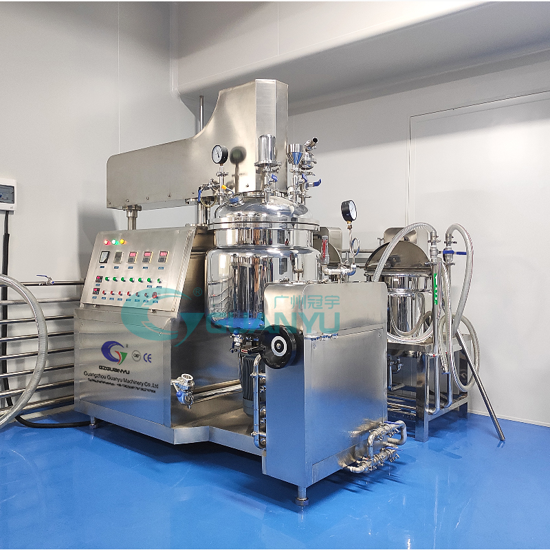 Best Vacuum Homogenizer Emulsifying Machine Mixer Gel Body Skin Cream Emulsifier Making Machine Company - GUANYU company