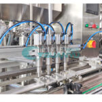 4-head Full Automatic Cosmetic Bottle Water Filling Machine Full automatic filling machine  in  Guangzhou