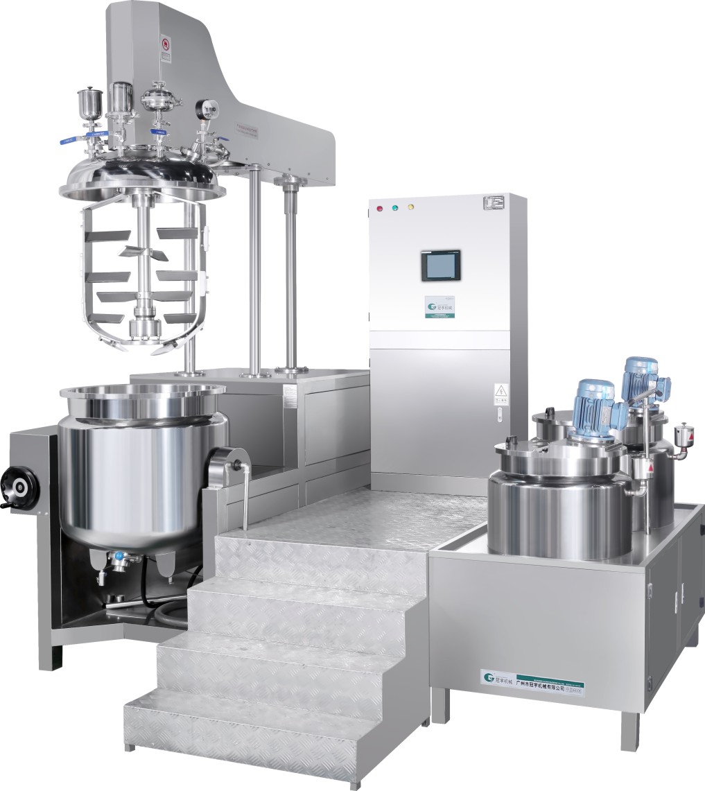 Best Cream Emulsifying Machine Equipment For Production Vacuum Emulsifying Mixer Company - GUANYU  in  Guangzhou