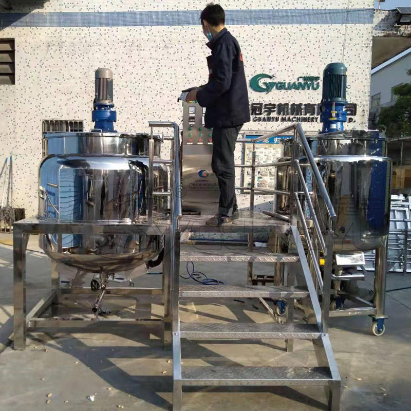 Quality Chemical Shampoo Processing Mixing Machine Homogenizer Detergent Making Machine Mixer Manufacturer | GUANYU manufacturer
