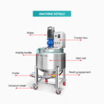 Quality Liquid Soap Detergent Mixer Tank Liquid Soap Mixing Machine Manufacturer | GUANYU