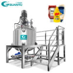 Face Cream Body Lotion Cosmetic Ointment Vacuum Homogenizing Emulsifier Mixing Machine Mixer High Quality Mixing Machine