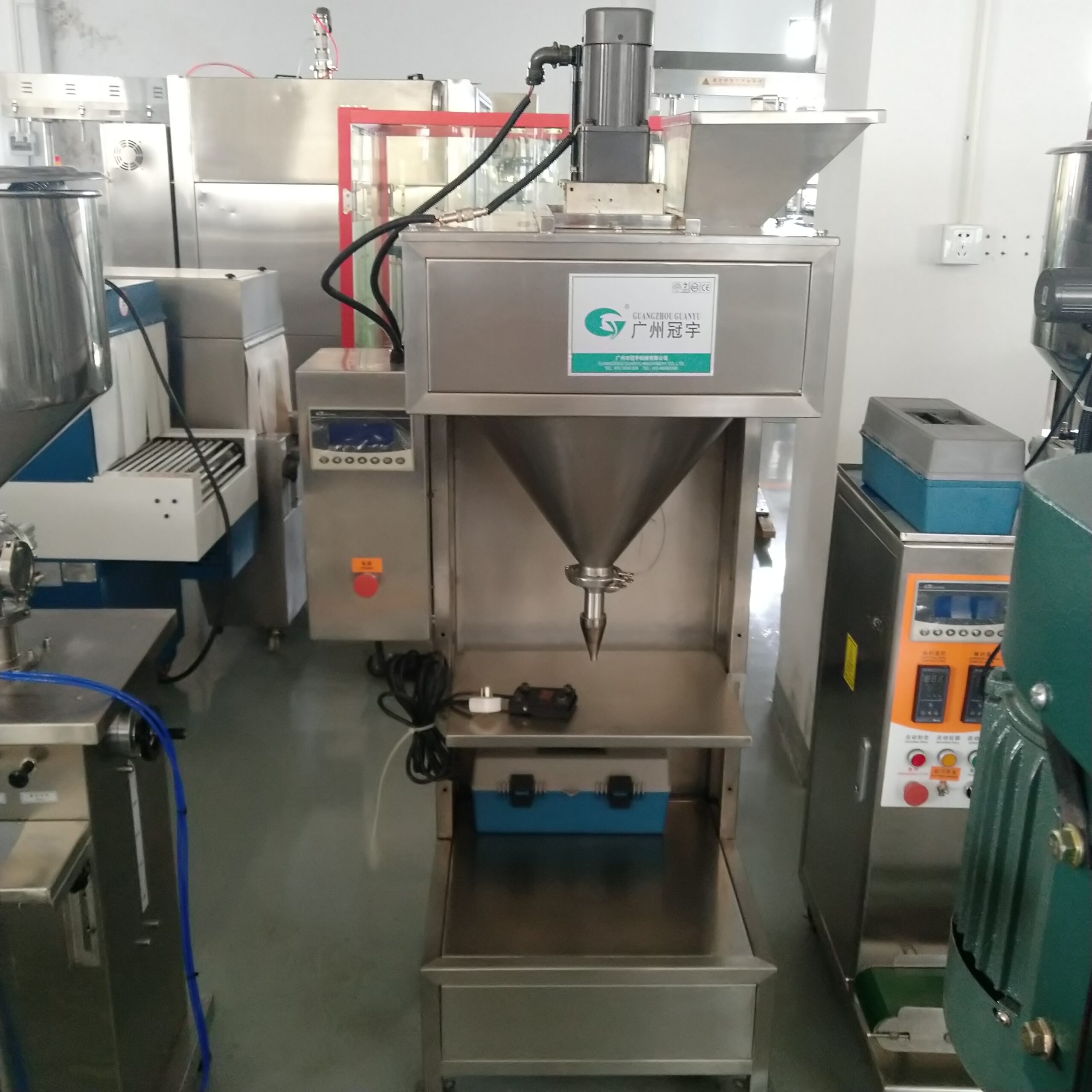 Industrial Powder Filling Machines Auger Fillers / Small Powder Filling Machine/auger Type Semi Automatic Flour Powder  in  Guangzhou