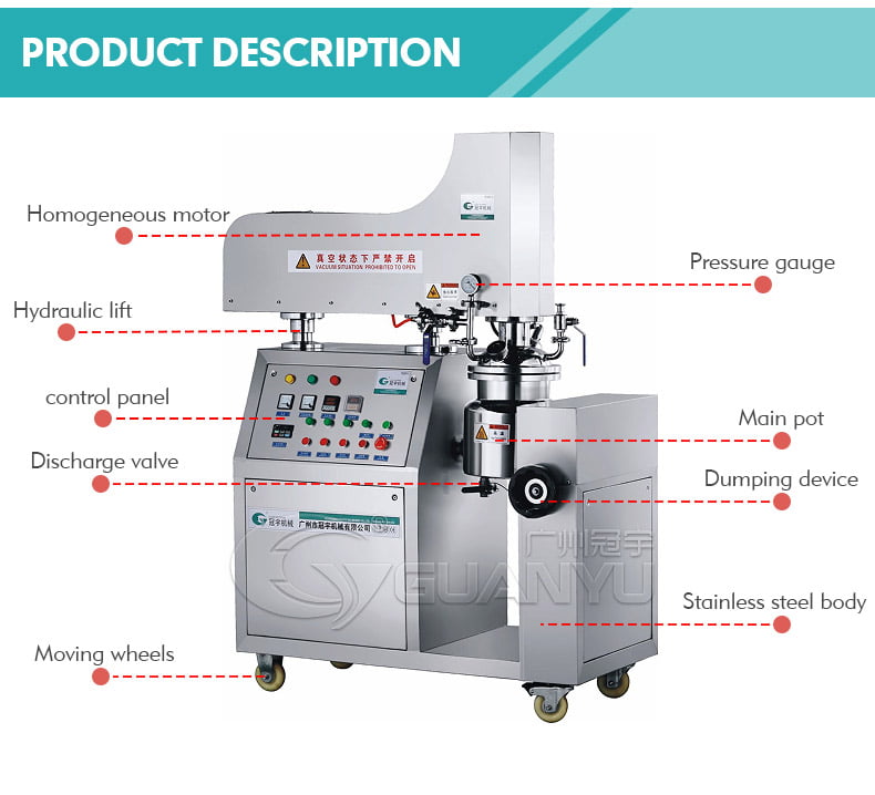 liquid soap mixer machinery