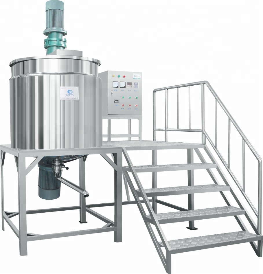 Quality Liquid Soap Blending Tank Lotion Mixer Detergent Making Machine Liquid detergent mixer Manufacturer | GUANYU