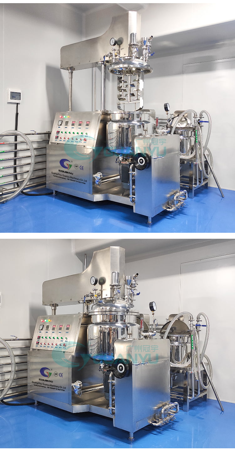 vacuum emulsifying machine