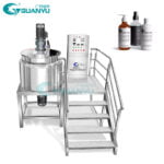 Quality Homogenizer Mixer Tank Chemical Wax Gel Cream Vaseline Reactor Manufacturer | GUANYU