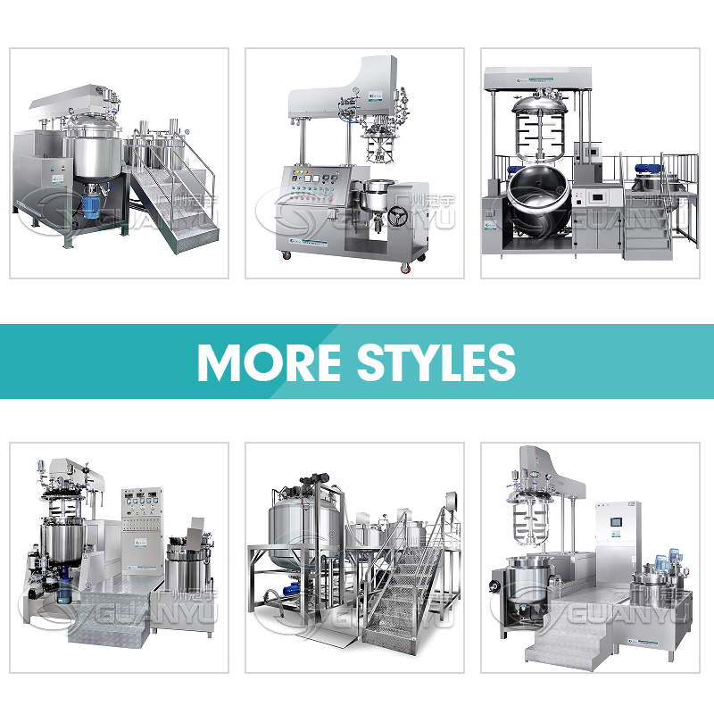 Quality Vacuum emulsifying mixer machine vacuum homogenizer cosmetic Machine Manufacturer | GUANYU manufacturer