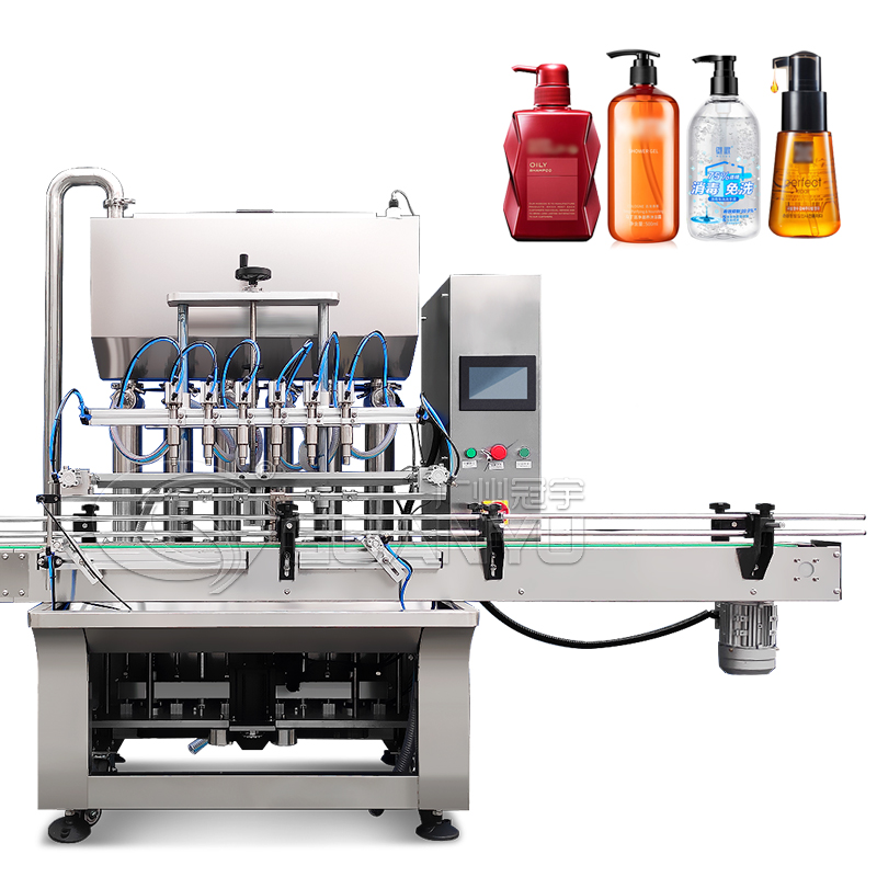 Best Automatic Liquid Filling Machinery Detergent Soap Bottle Filling And Capping Machine Company - GUANYU
