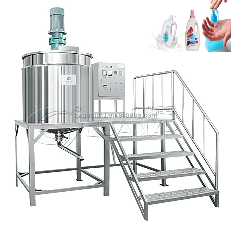 Vacuum mixing machine