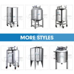 Quality Storage Tank Stainless Steel Seal Water Tank Cosmetic Milk Cooling Tanks Manufacturer | GUANYU manufacturer