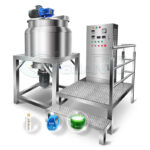 Quality Cosmetic mixing equipment/shampoo mixing tank emulsifying machine Manufacturer | GUANYU price