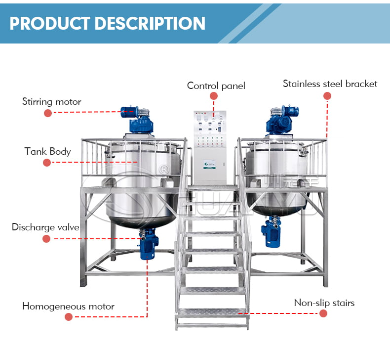 high shear mixer homogenizer