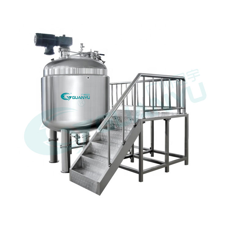 Best Soap Making Machine Chemicals Liquid Heating Homogenizing Mixer Company - GUANYU