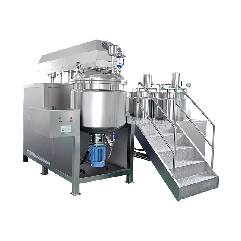 Quality Vacuum Emulsifying Mixer Wax Cosmetics Making Machine Manufacturer | GUANYU factory