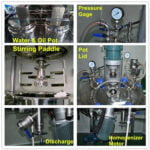 Quality Cream Vacuum Mixer Homogenizer Emulsion Machine Vacuum Emulsifying Mixer Manufacturer | GUANYU