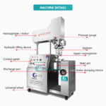 Best Cream making machine cosmetic shampoo vacuum emulsifying vacuum homogenizer mixer Company - GUANYU