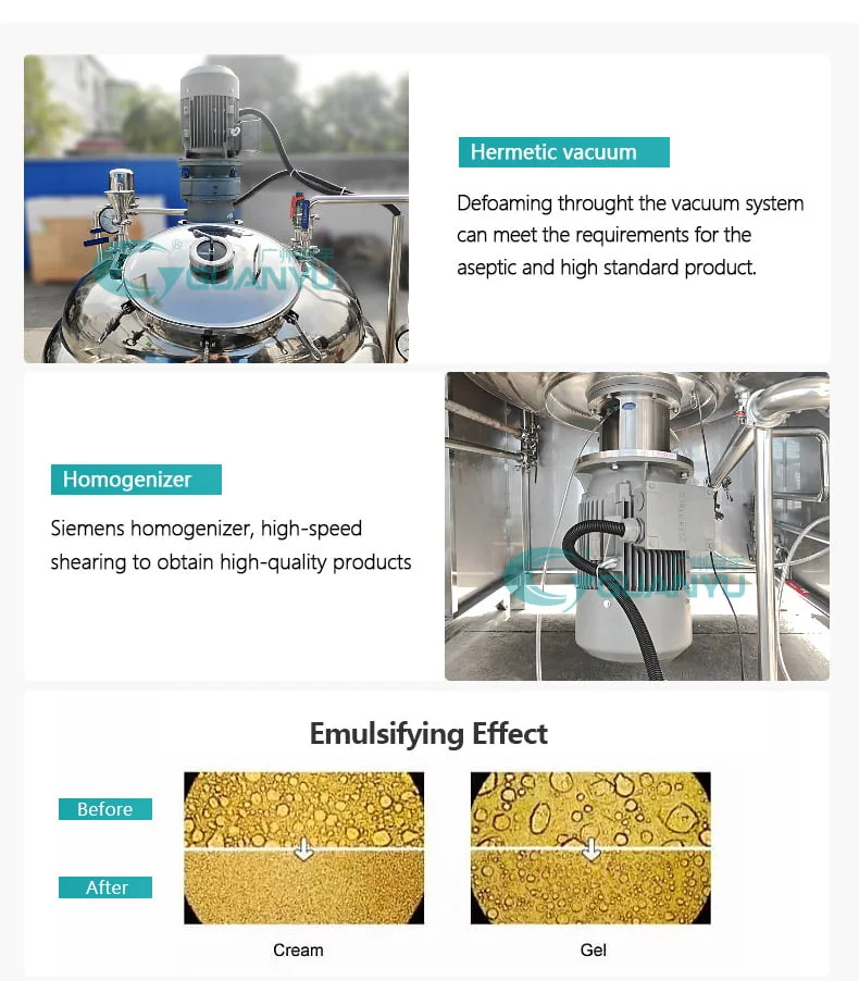 vacuum mixing machine