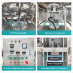 Quality Ointment Vacuum Homogenizing Emulsifier Mixing Machine Mixer Mixing Machine Manufacturer | GUANYU factory