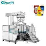 Quality Vacuum Emulsifier Mixing For Paste Cosmetic Cream Vacuum Emulsifying Machine Manufacturer | GUANYU