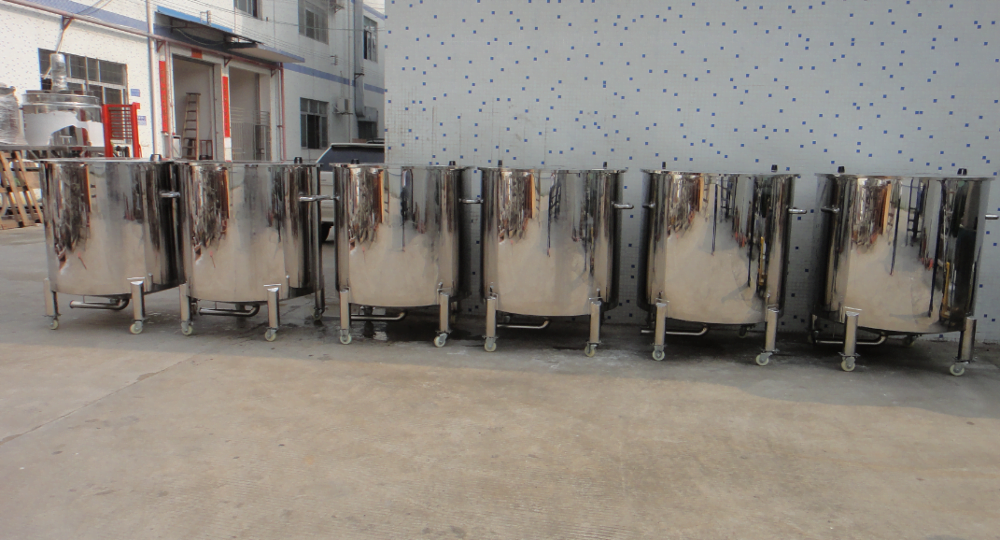 stainless steel storage tanks