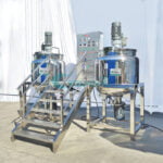 High Pressure Mayonnaise Homogenizer Penut Butter Making Machine Blending Mixer Liquid detergent mixer factory
